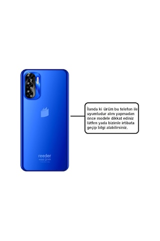 Reeder P13 Blue Max L 2022 Dokunmatik Ön Cam