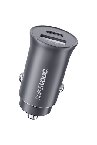 Bix 33w Type-c Pd Ve Usb-a Çift Portlu Araç İçi Hızlı Şarj Cihazı