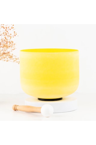 Yelow Kristal Quartz Kase İnide
