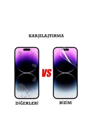 İphone 16 Plus Uyumlu Ön Body Ultra Ekran Koruyucu Şeffaf Nano J