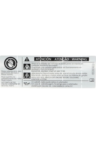 Vw 701010002G Uyarı Etiketi Sticker Yapıştırma Vw 701010002G Uyarı Etiketi Sticker Yapıştırma