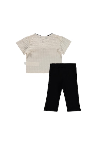 Civil Baby Büyük Fiyonklu 6-18 Ay Takım - Bej