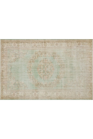 Zamansız Türk El Sanatı Eskitme Vintage Halı 175 X 259 Cm 10228
