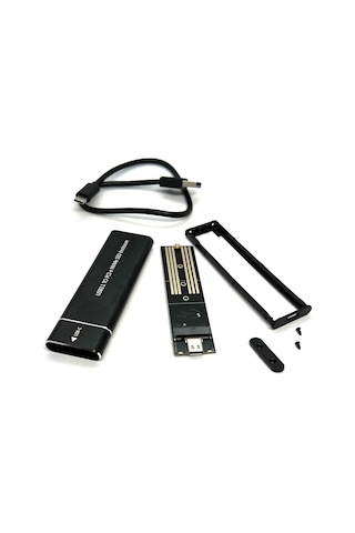 Boblov Usb Nvme Kutu Nvme M.2 To Type-c Usb3.1 10gbps Aluminyum