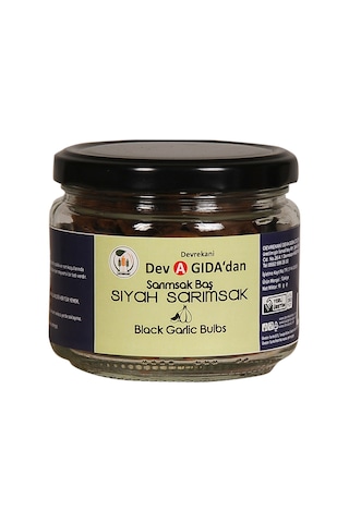 Devrekani Deva Gıda Baş Siyah Sarımsak 90 G
