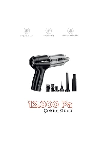 Torima LT-107C Mini Şarjlı Araç El Süpürgesi