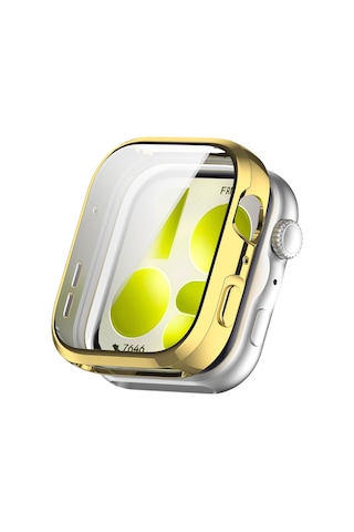 Huawei Watch Fit 5 Pro Uyumlu Silikon Kasa Ve Ekran Koruyucu 360 Derece Full Koruma Darbe Emici
