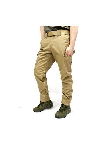 Erkek Içi Polarlı Tactical Outdoor Su Geçirmez Bej Softshell Pa Bej