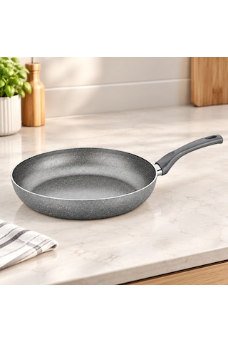 Granit Tava 20 Cm Tek Saplı
