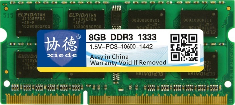 Sones Xıede X044 Ddr3 Nb 1333 Tam Uyumlu Dizüstü Bilgisayar Ram'leri
