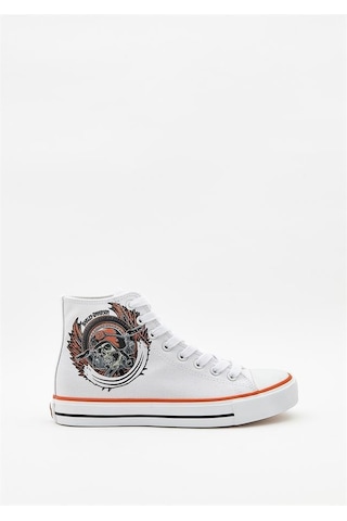 Harley Davidson 023z100150 Pittsburgh White Kadın Sneaker 001