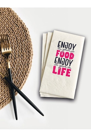 Konuşan Sunum Peçetesi 20 Adet