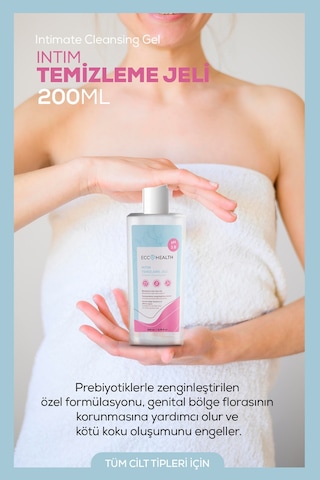 Ecc Health Hassas Ciltler İçin İntim Temizleme Jeli 200 ML