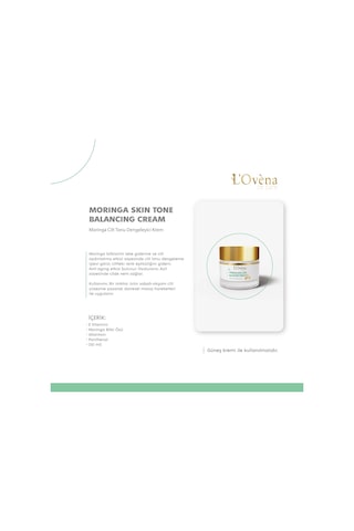 Lovena De Paris Moringa Skin Tone Balancing Cream 50 ML