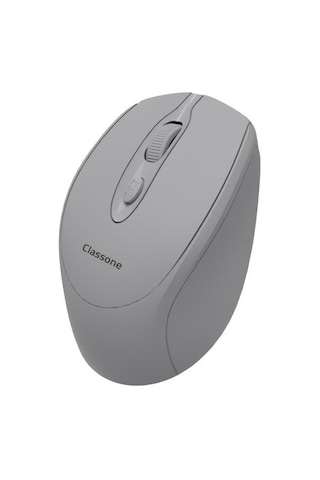 Classone Cbt14 Bluetooth + 2.4 Ghz Şarj Edilebilir Kablosuz Mouse - Gri Cbt14