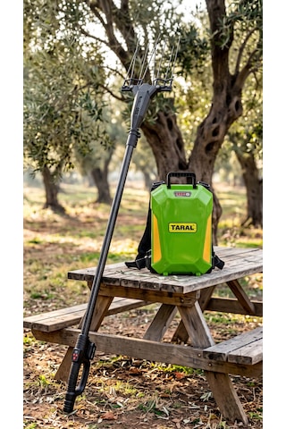 Taral Special 400 W Sırt Bataryalı Zeytin Hasat Makinesi 12 Volt