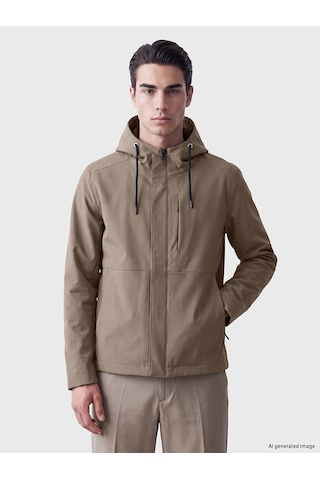 Lcwaıkıkı Classic Kahverengi Regular Fit Kapüşonlu Erkek Ceket