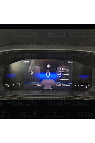 Volkswagen T-roc Uyumlu Dijital Gösterge 9h Nano Ekran Koruyucu 2