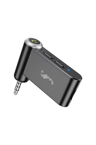 3.5mm Jack Aux Araba Bluetooth 5.0 Alici Kablosuz Mikrofon Handfree Adaptörü Arabada Müzik Ses Aux Bt Kulaklik Alicis