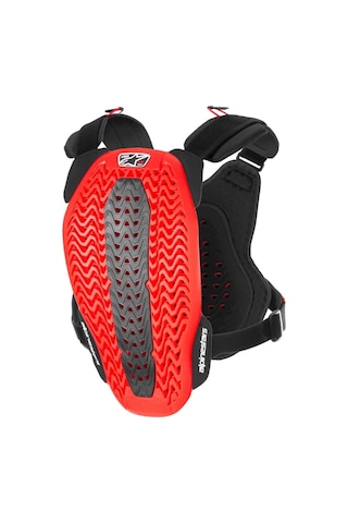 Alpinestars A-5 Plasma Üst Gövde Koruma Siyah Beyaz Kırmızı