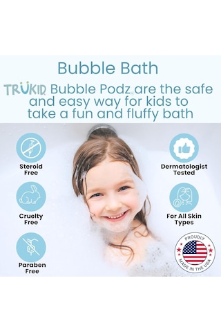Trukid Bubble Podz Vanilya Kokulu Banyo Köpüğü - 10 Adet Diğer