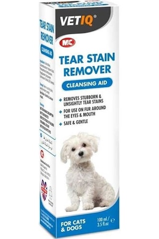 MC VetIQ Tear Stain Remover Gözyaşı Lekesi Temizleyici Losyon 100
