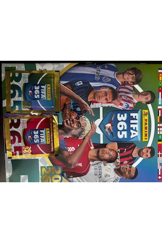 The Golden World Of Football Sticker Albüm 2026 + 2 Kart