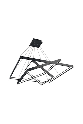 Square Saturn Modern Led Avize Sarkıt Linear Aydınl