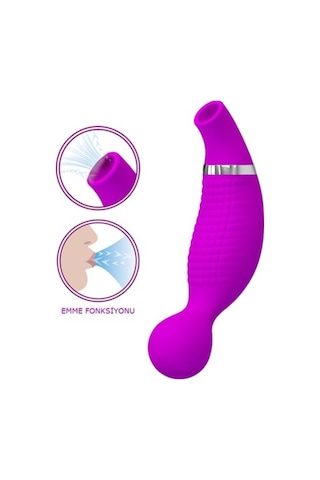 Red Fox Usb Şarjlı 12 Ve 12 Titreşim Fonksiyonlu Teknolojik Vibratör- Pecker