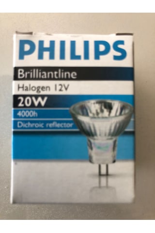 Phılıps 12v 20w Mr 11 Halojen Çanak Çap:35mm