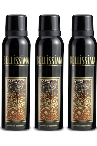 Bellissima Kadın Sprey Deodorant 3 x 150 ML