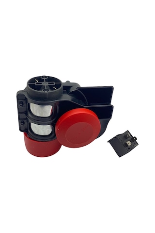 Bosch 12V Korna Pnömatik F1 Ferrarı Kırmızı-Siyah Röleli N11.8