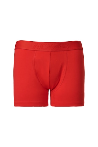 Ac&Co / Altınyıldız Classics Erkek Saks-Kırmızı 3Lü Boxer Paketi 4A03212P3007Sazxxl