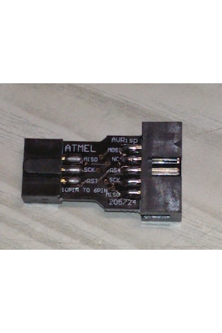 Programlayıcı İçin 6/10 Pin Adaptör - Avr Isp Usbasp Stk500 Mkıı N11.3398
