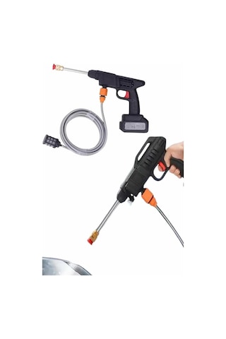 Akülü Oto Araç Yıkama Yüksek Basınçlı Araba Yıkama Makinesi Şarjlı