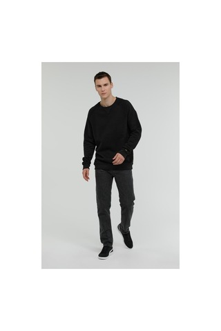 Superfly Men Sweat Siyah Erkek Sweatshirt 23236-02