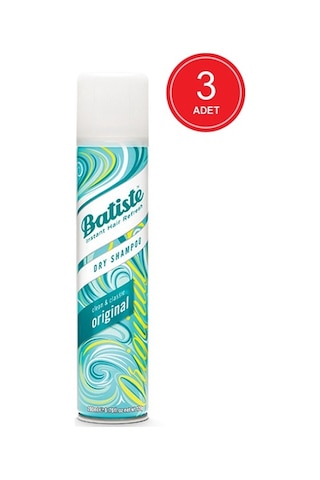 Batiste Clean & Classic Original Dry Shampoo Kuru Şampuan 3 x 200 ML