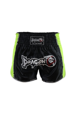 Dragondo Mt3035 Muaythai Şortu Neon Kick Boks Şortu Siyah