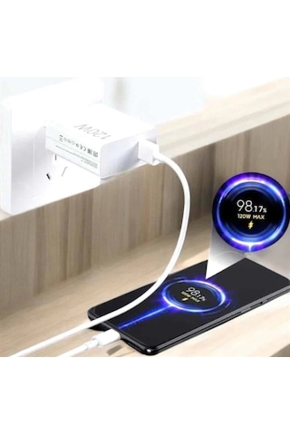 Buğz 120w Şarj Aleti Type-c Uyumlu Turbo Şarj Aleti