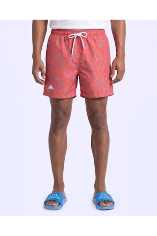 Kappa Logo Oscar Short Erkek Koyu Turuncu Regular Mayo