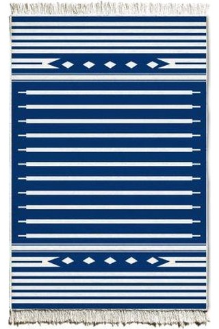 The Mia Kilim 120 X 80 Cm - Çift Taraflı Klm0132 Çok Renkli