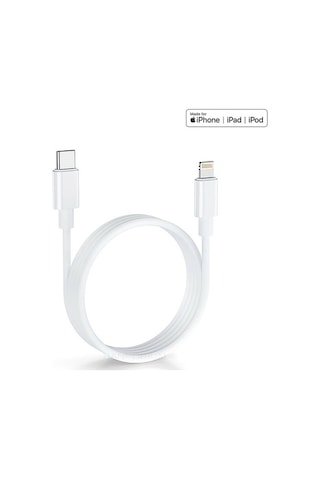 AppleiPhone Uyumlu 11 11 Pro Max Lightning Hızlı Şarj Kablosu 1 Metre