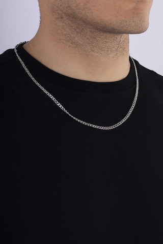 Gümüş Pazarım Klasik Model Standart Kesim Gurmet Erkek Çelik Zincir Çok renkli