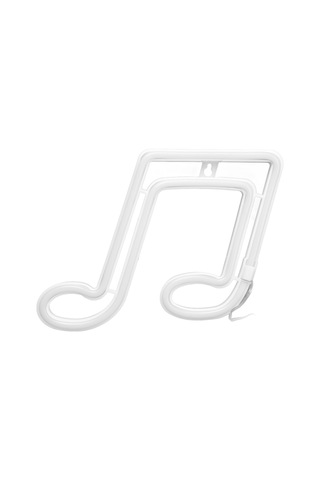 Müzik Notası Neon Işığı Kırmızı - Yongtao A