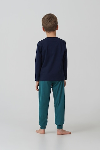 U.S. Polo Assn. Erkek Çocuk Pijama Takımı Baskılı Lacivert Uzun Kol Pijama Takımı Us2637-c-v2 Us2637-c-v2