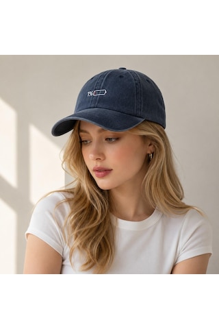 Valkyrie Low Battery Lacivert Şapka Unisex Vintage Pamuk Ayarlanabilir Baseball Cap Tasarım Şapka