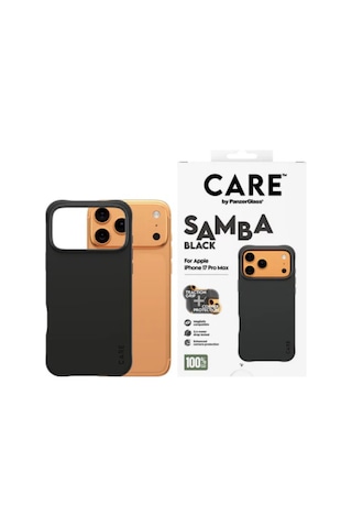 Care By Panzerglass Apple Uyumlu iPhone 17 Pro Max Samba Siyah Magsafe Kılıf Siyah
