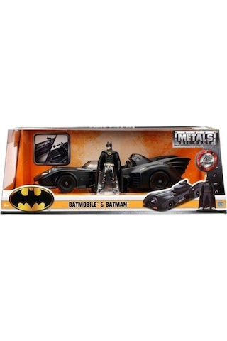 Jada 1 24 Batman 1989 Batmobile Metal Araç ve Figür Seti
