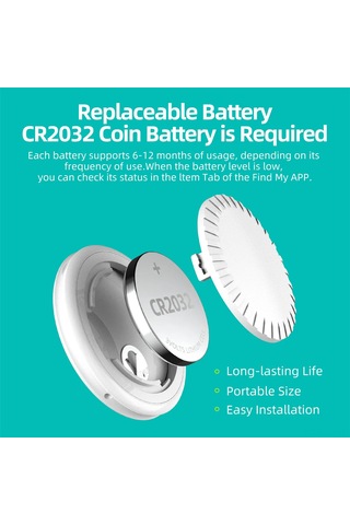 Skycity Mfı Onaylı Siyah Bluetooth - Evcil Hayvan/esya Kayıp Engelleyici - Apple 'bul' Uygulaması İle Uyumlu - 10 Ay Uyku Süresi - F03 Modeli