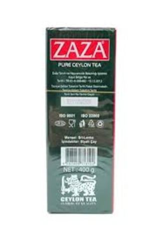 Zaza Saf Seylan Çayı Siyah Çay 400 G
